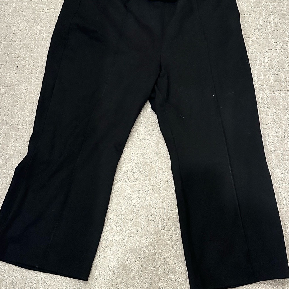 Anthropologie Black Boot Cut Pants